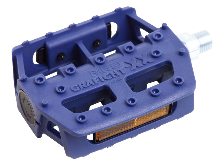 MKS Grafight XX Pedals Blue 9/16