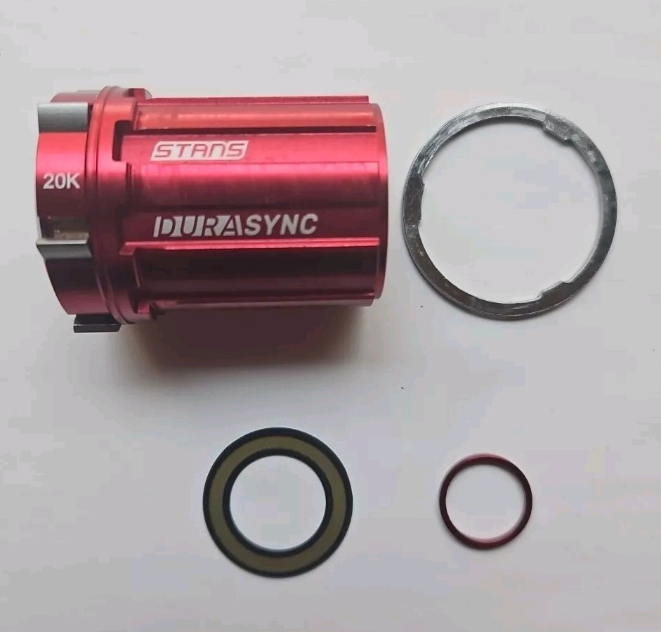 Stan’s Neo DuraSync Freehub Body Shimano/SRAM HG 8-10 Speed 6 Pawl Red ZH1641