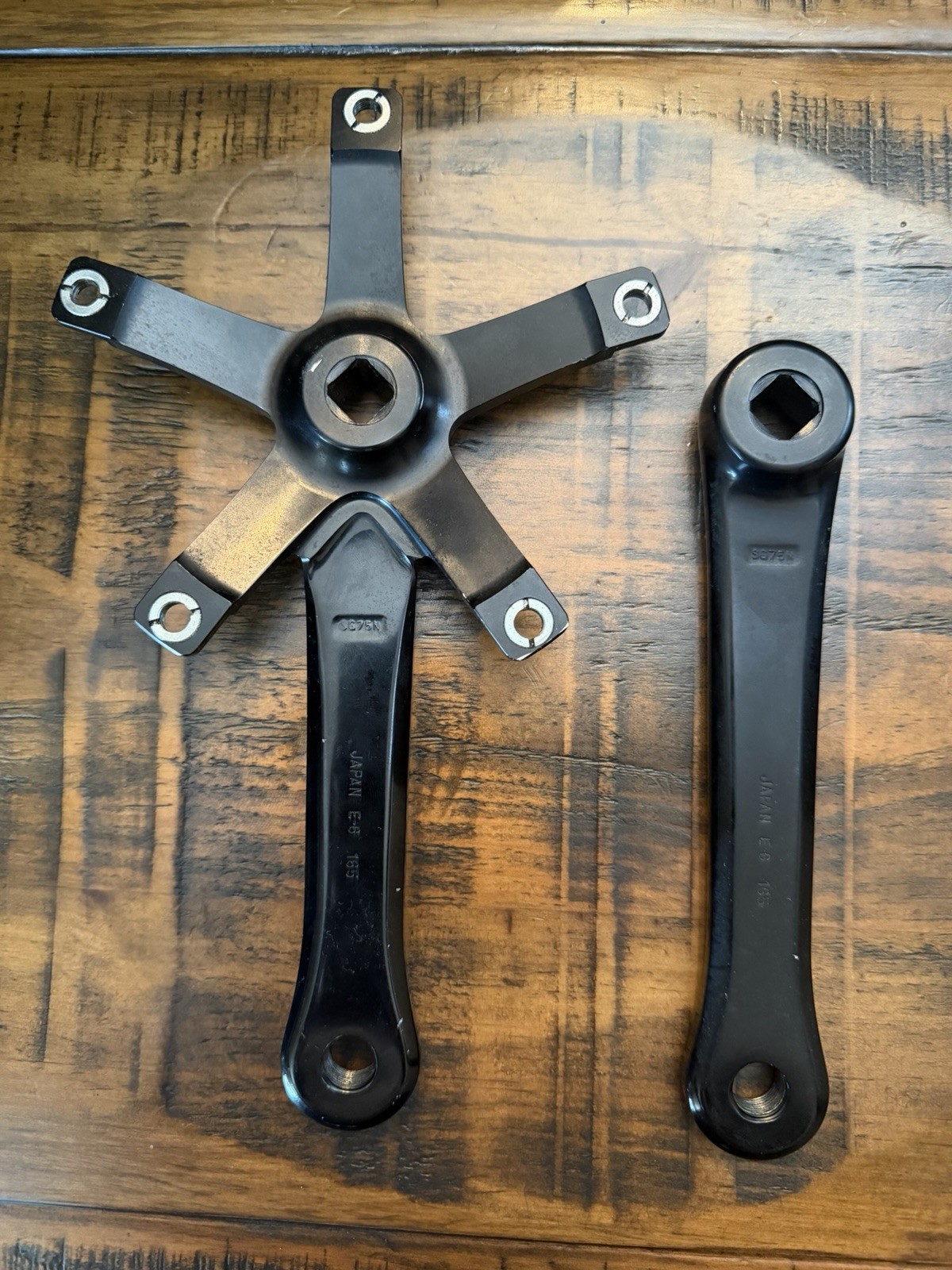 Sugino SG75 Crankset | 165mm | 144bcd | Black | Track
