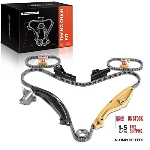 Engine Timing Chain Kit W/Tensioner & Guide [fits DOHC, V6 3.5L 3.7L]
