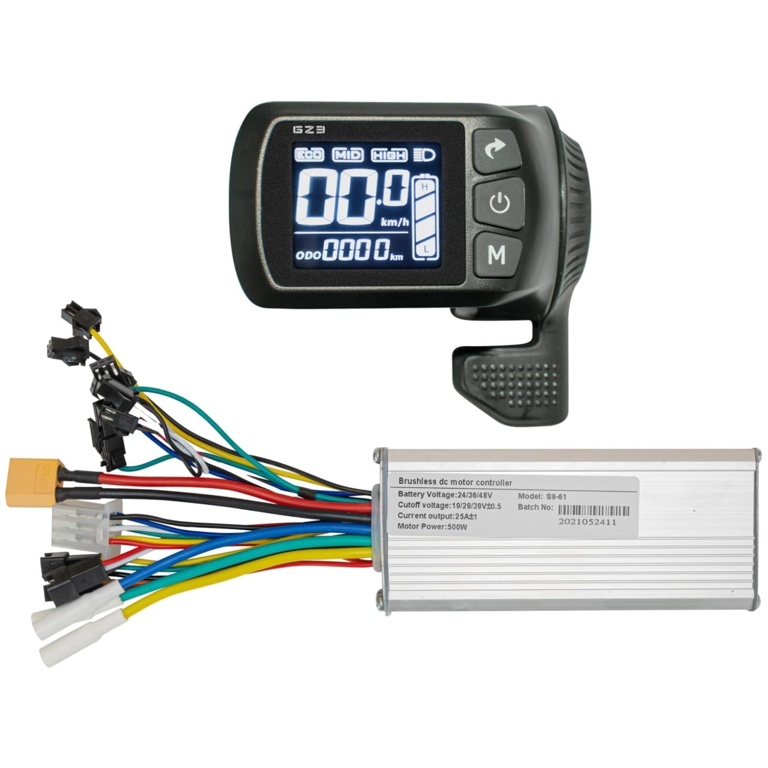 Brushless Motor Controller Electric Bicycle Speed 48V 500W