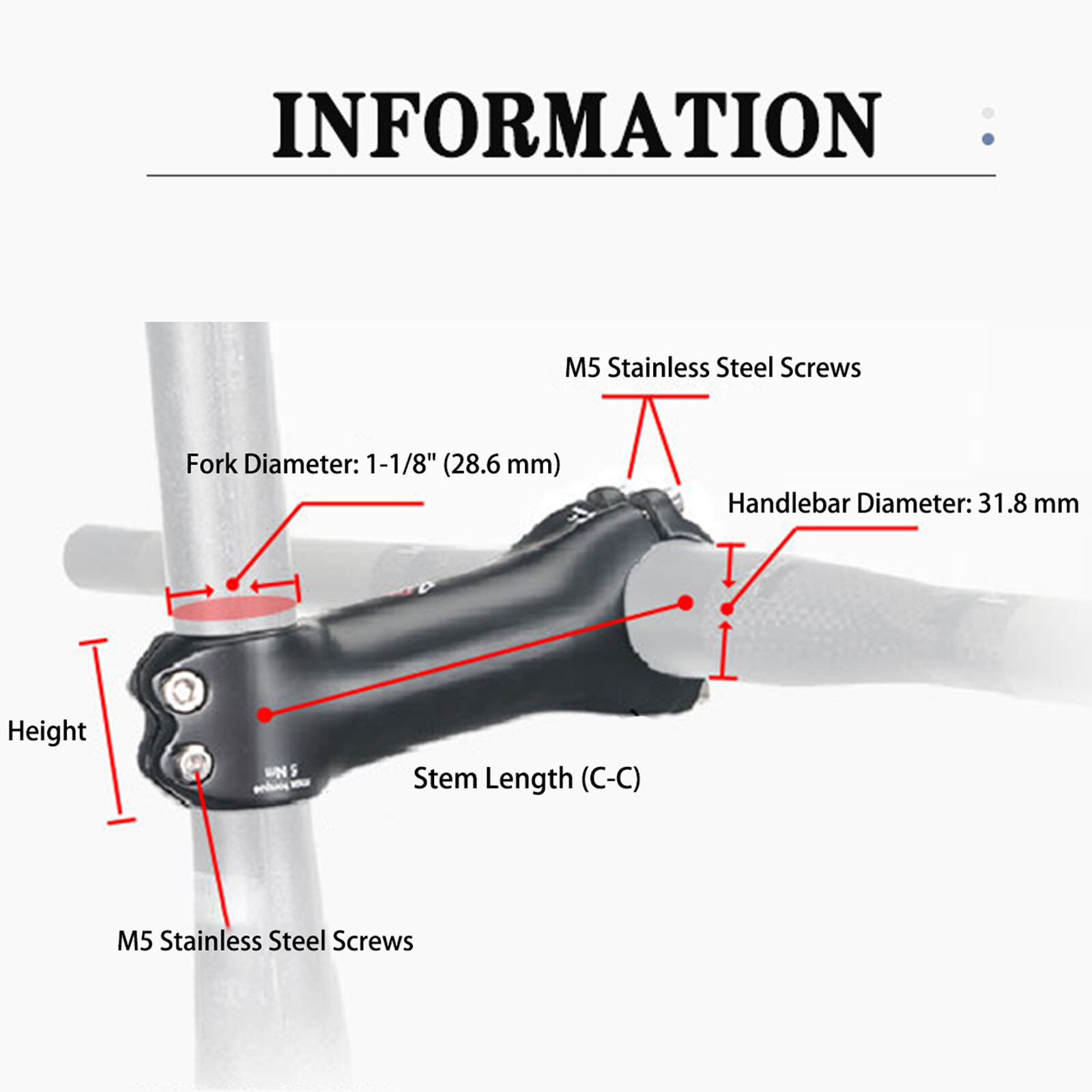 Aluminum Alloy Bicycle Stem Racing Road Mountain Bike Handlebar Stem Blue 6°/17°