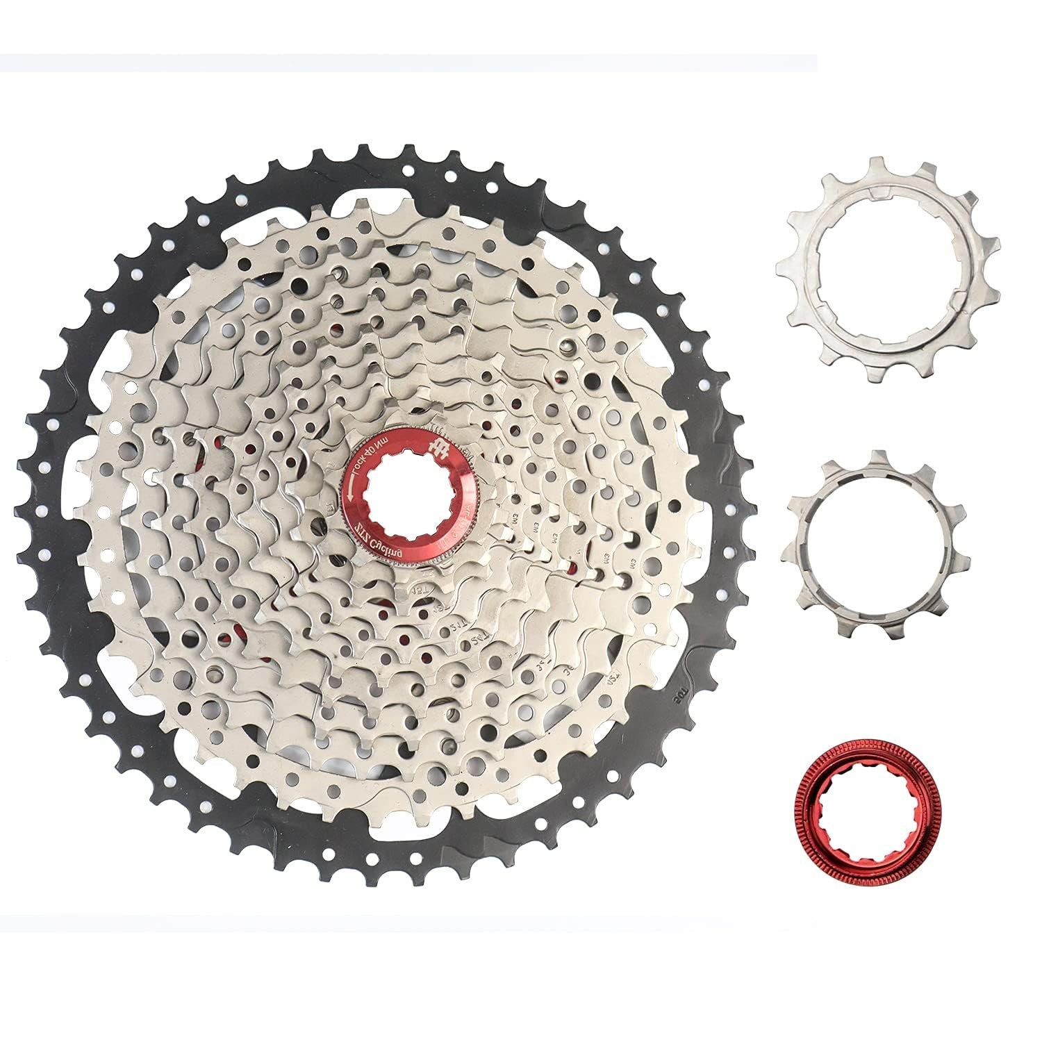 ZTZ 8/9/10/11 Speed Cassette, Ultralight Mountain Bike Cassettes (11S-11-46T)