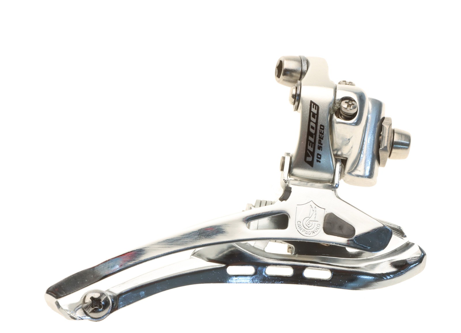 Campagnolo Veloce Front Derailleur 9/10 Speed Braze-On FD4-VL2BX Silver NEW NOS