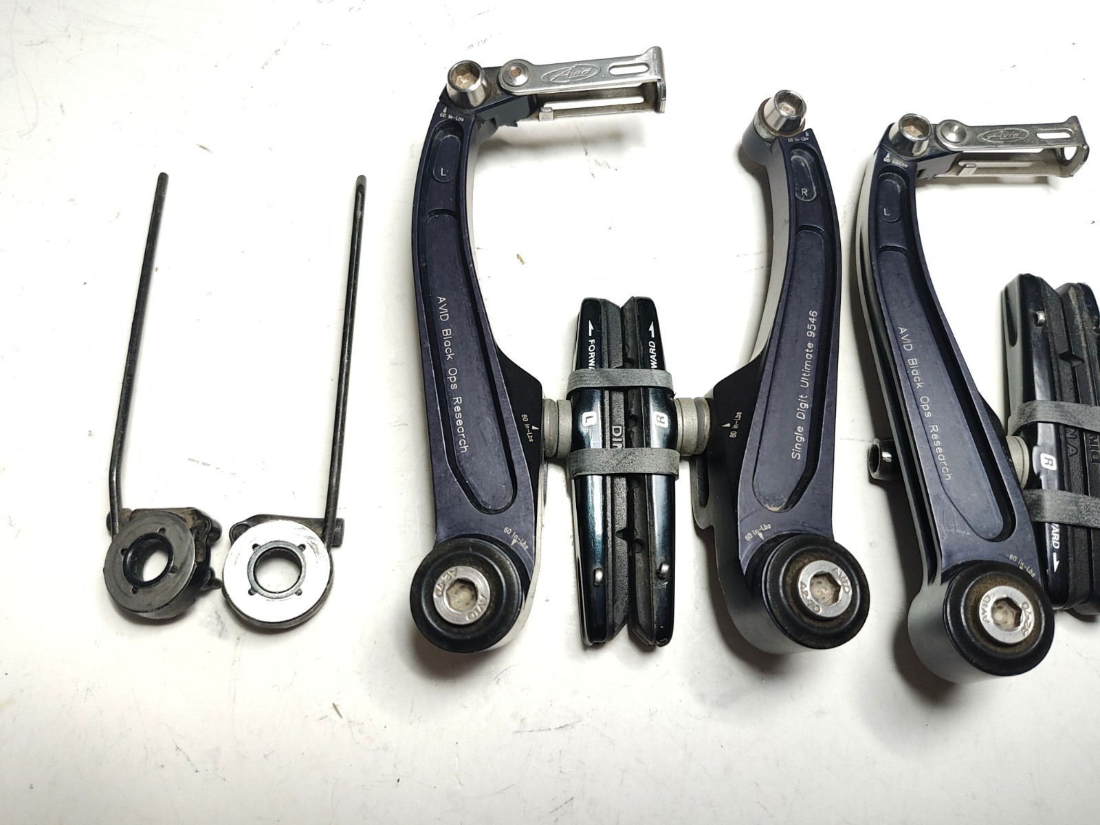 Vintage Avid SD Ultimate Black Ops Research V-brakes (F & R) – Exc Used Cond.