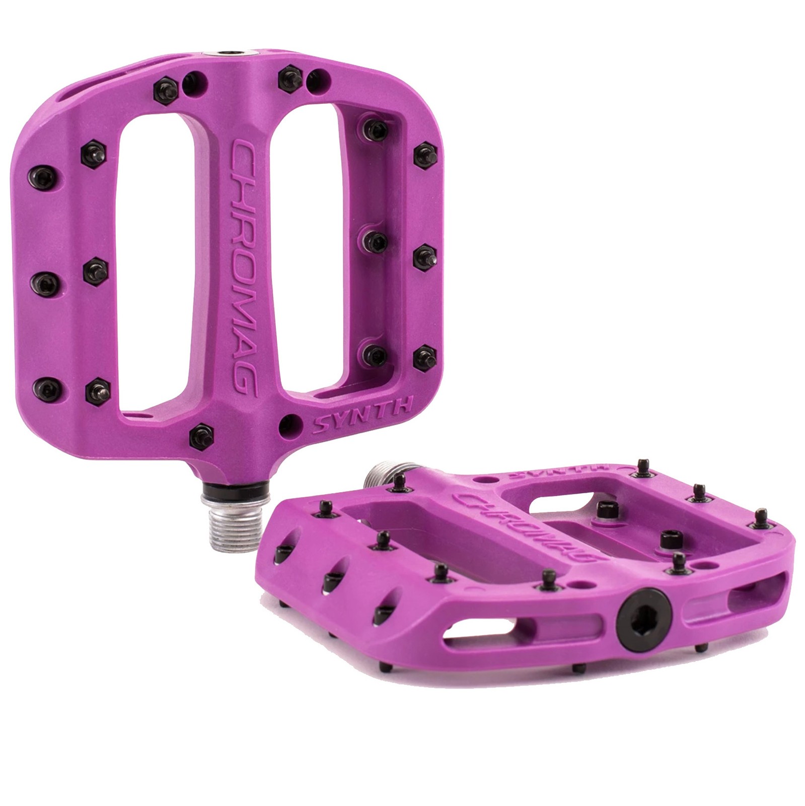 Chromag Synth Pedals – Platform, Composite, 9/16″, Purple