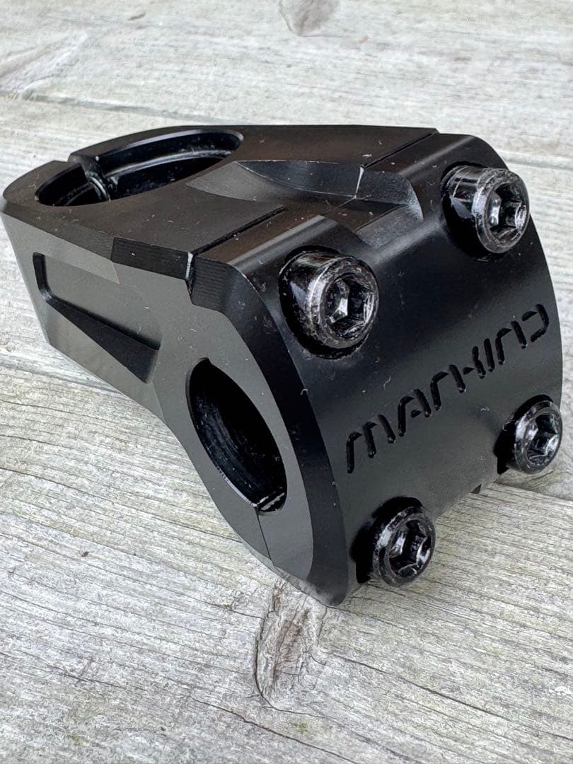 Mankind Epoch v2 Front Load Stem Black 48mm Reach 8mm Rise BMX Bike Parts