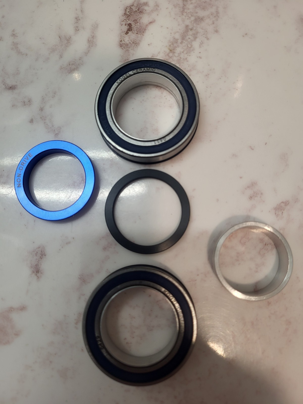 KOGEL Sealed Ceramic Bearings Bottom Bracket BB90/GXP & 24mm Cranksets/Cross