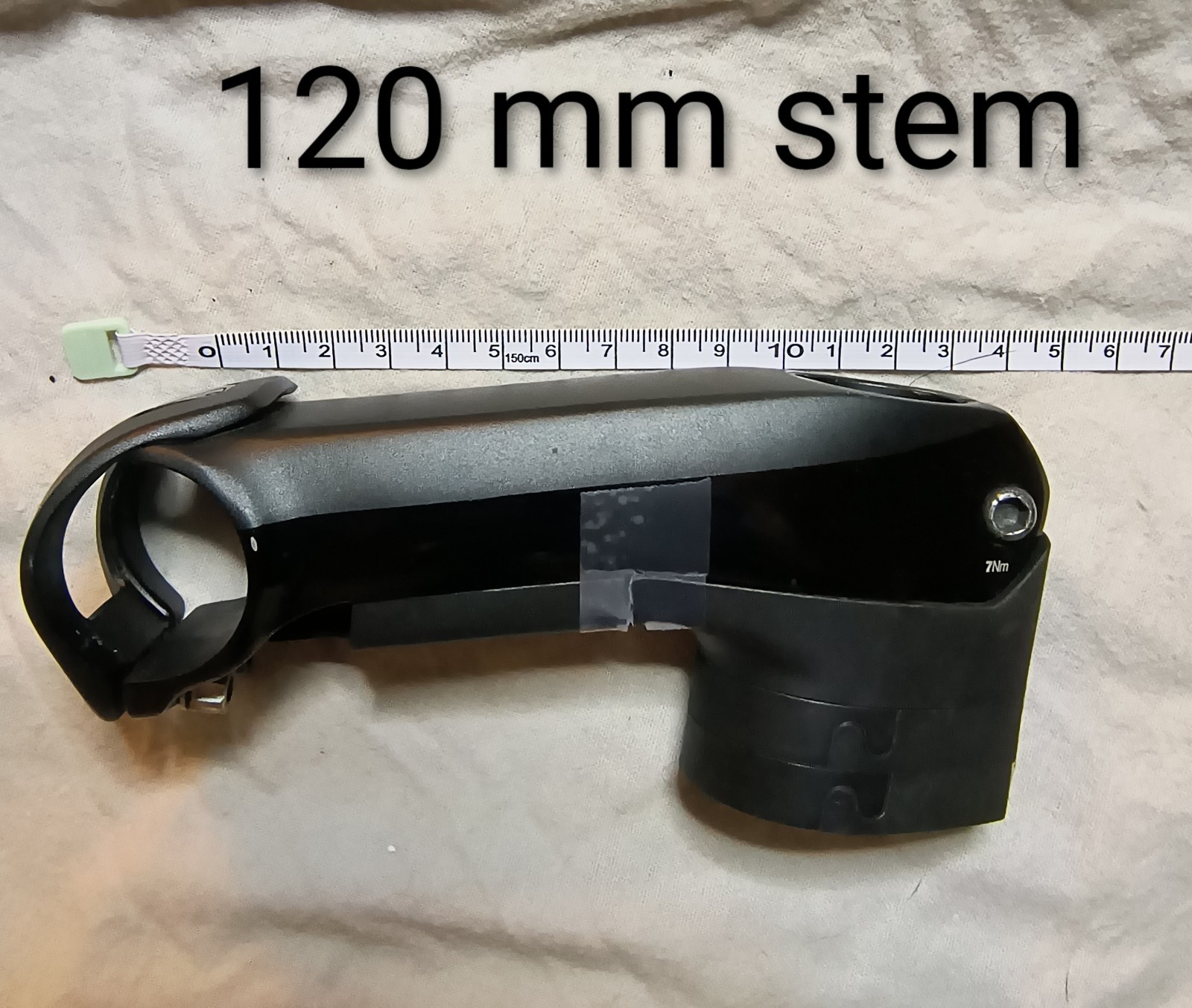 BMC ICS Aero Stem Black 120 mm Internal Cable Routing. Take-off. $219 MSRP