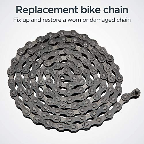 Chain, Steel Replacement Chain, 112 Links, 1/2 inch x 3/32 inch Multi-speed