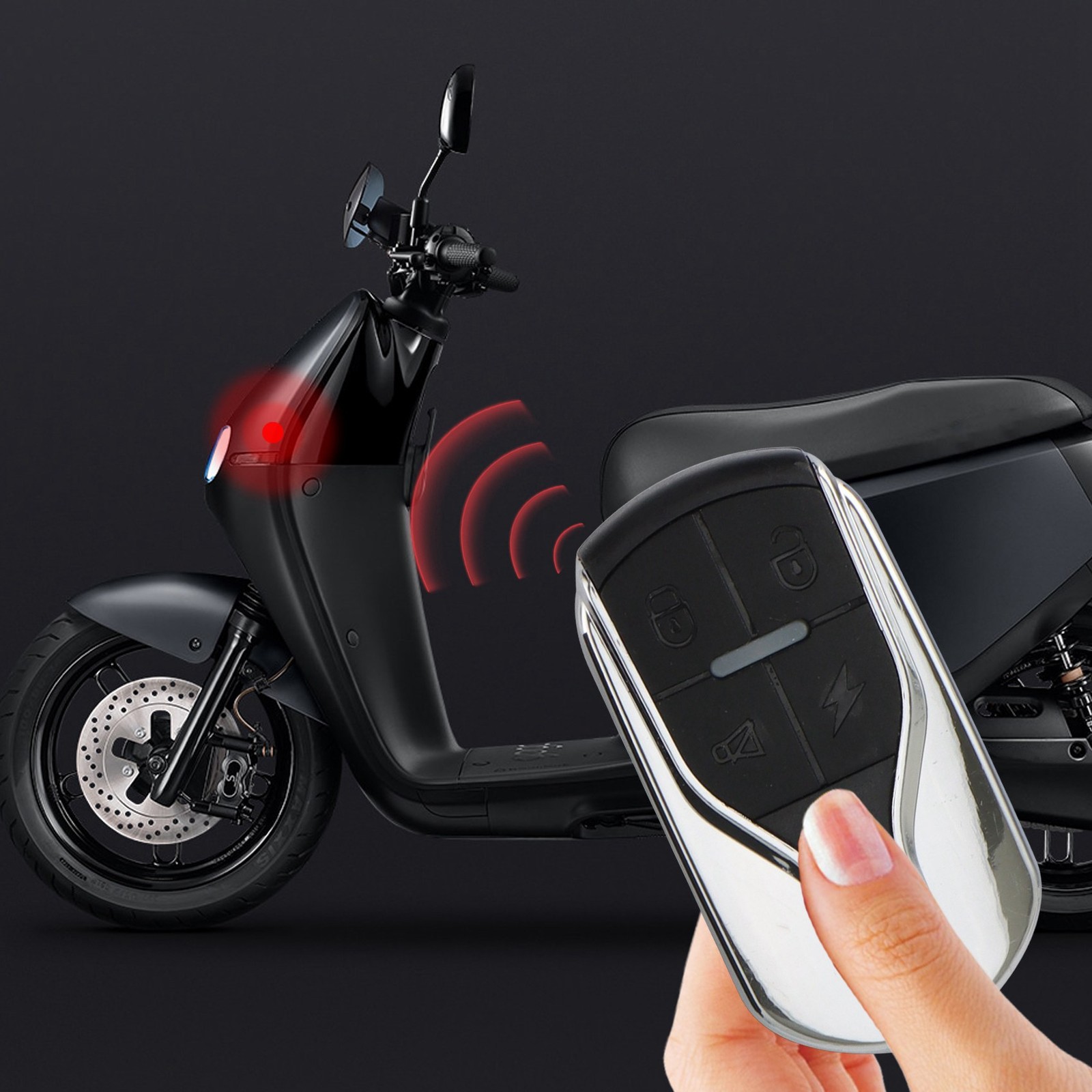 Ebike Alarm System 36V 48V 60V 72V with Two for Electric /Scooter9152