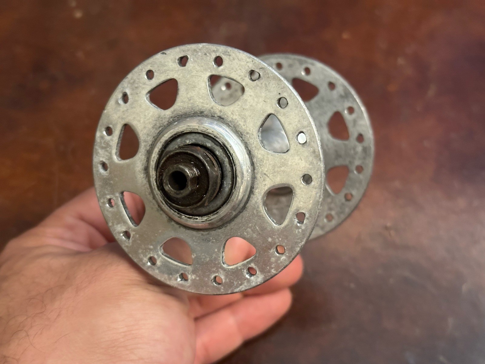 Vintage Schwinn Approved 36h High Flange Front Hub 1971 2-71 100mm