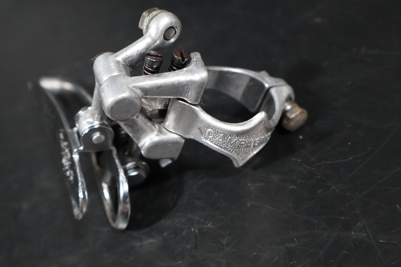 Campagnolo Nuovo Record Front Derailleur 28.6 Bottom Pull Italy Vintage Eroica