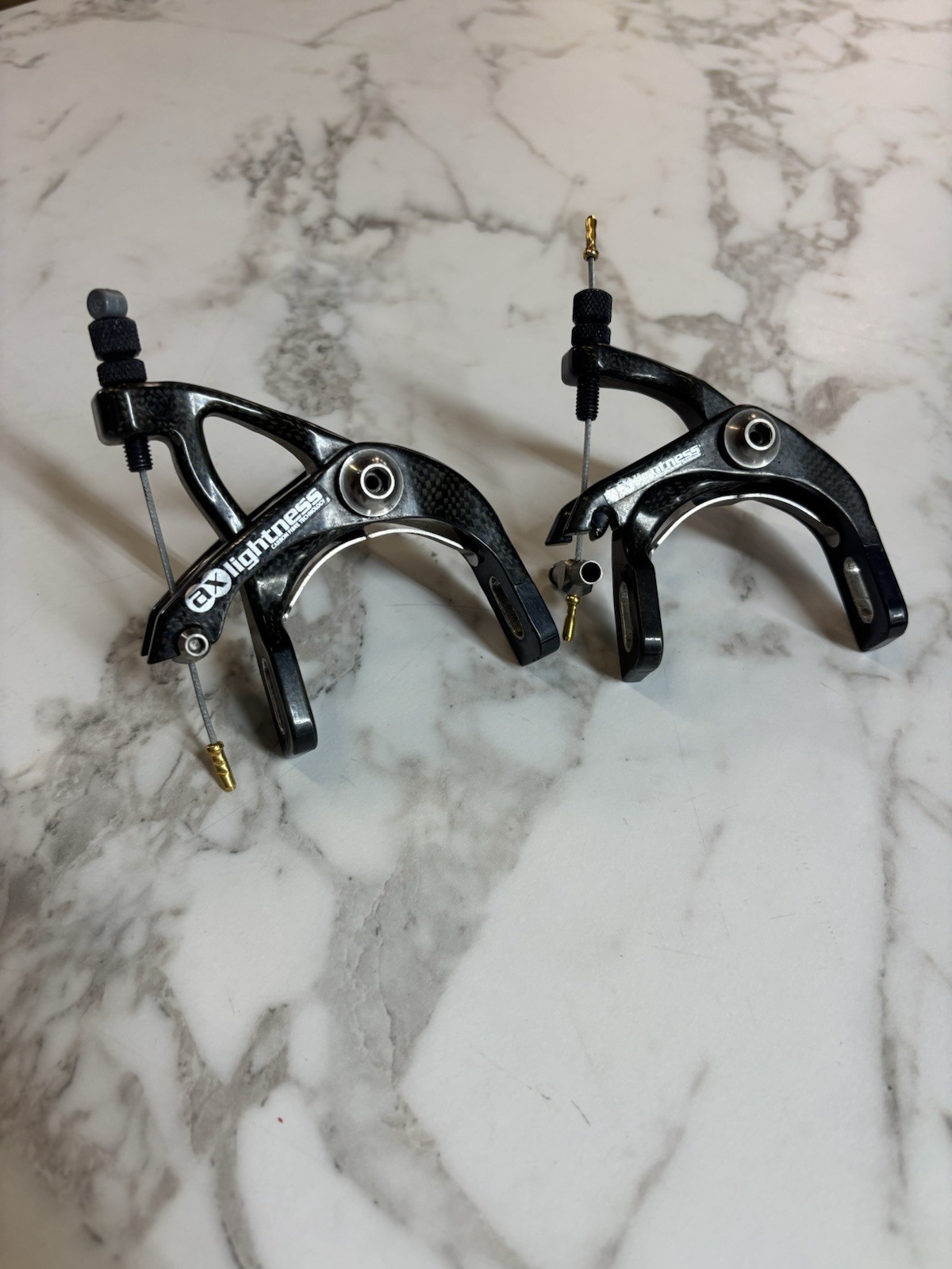 AX-Lightness Perseus Carbon Road Brake Caliper Set – Ultralight