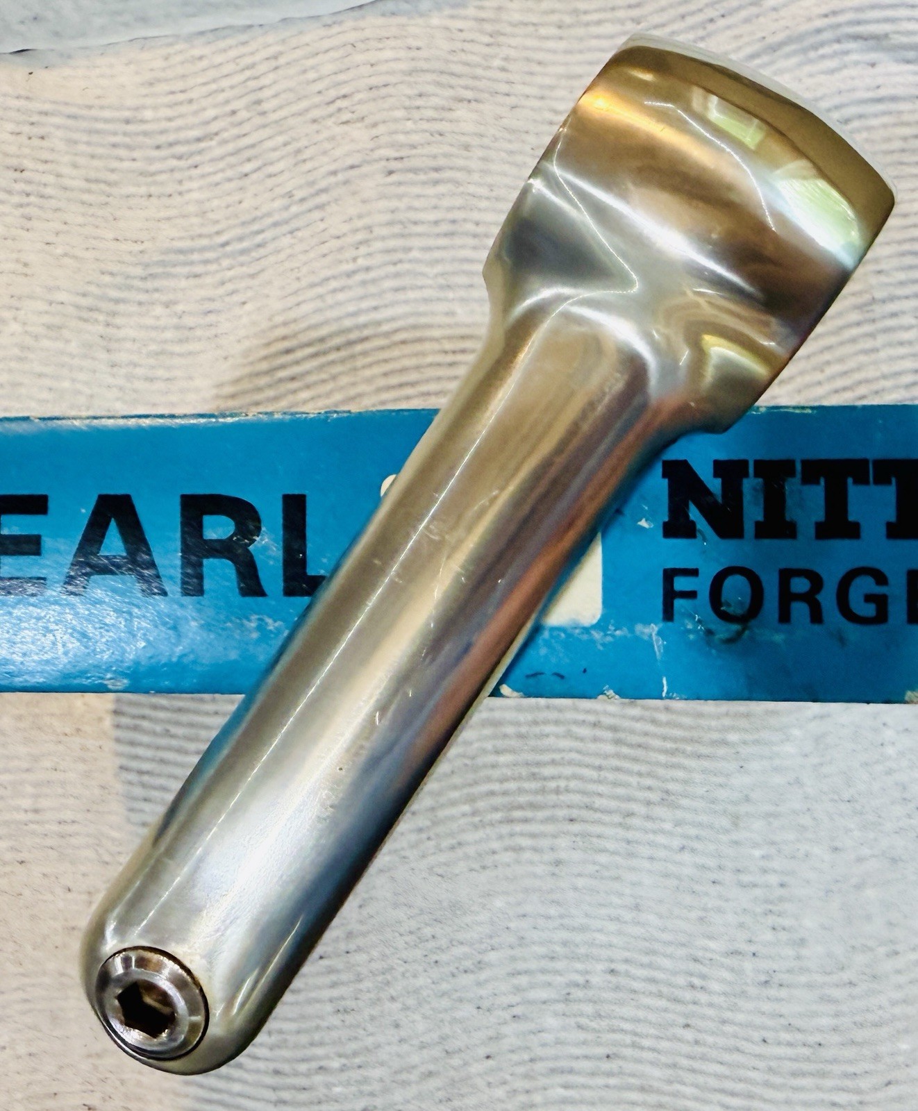 Nitto Pearl Fluted Quill Stem 100mm 25.4mm Clamp NOS New Art Display Box