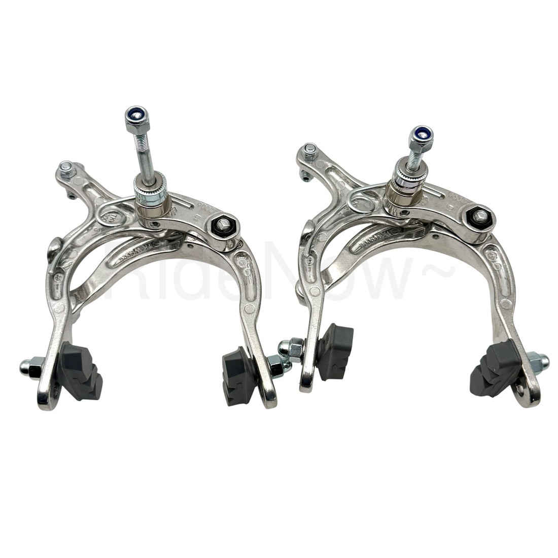 Road Bike Caliper Brakes TEKTRO 900C Set F+R 72-92mm Nutted Silver