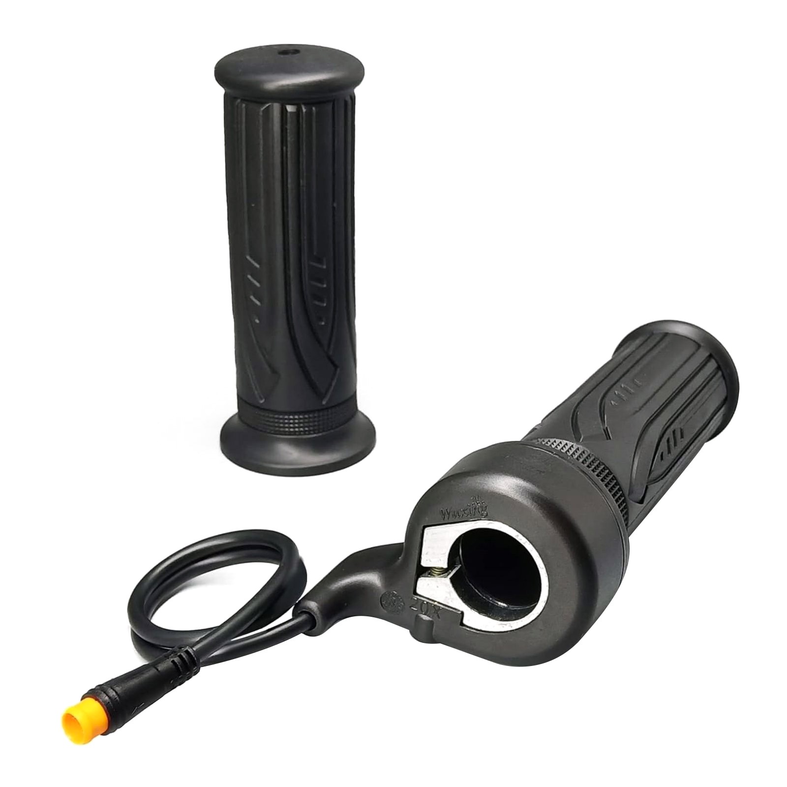 For Electric Bike 12V-72V Waterproof Full Twist Throttle 1PCS Replacement Grip