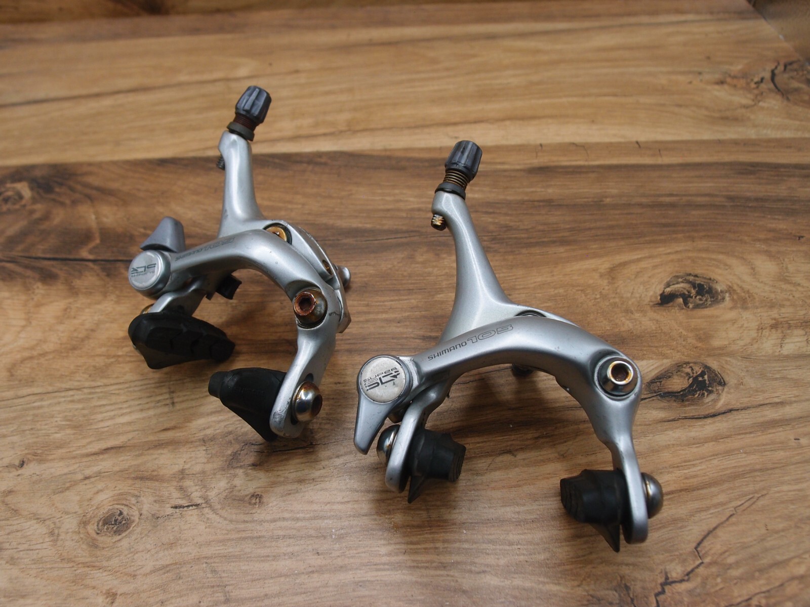 1989 road bike caliper side pull brakes Shimano 105 Prototype Japan BR-1055