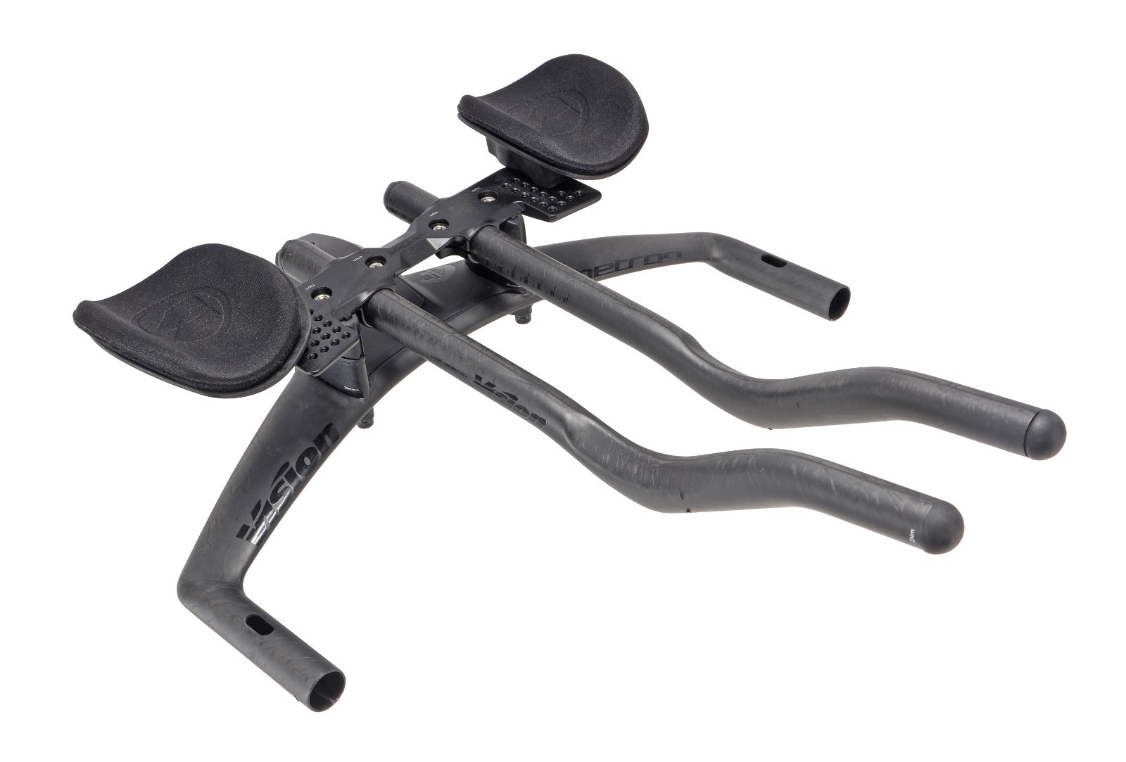 Vision Metron TFA Carbon Aero Handlebar System JS Extensions 90mm Stem Snakebite