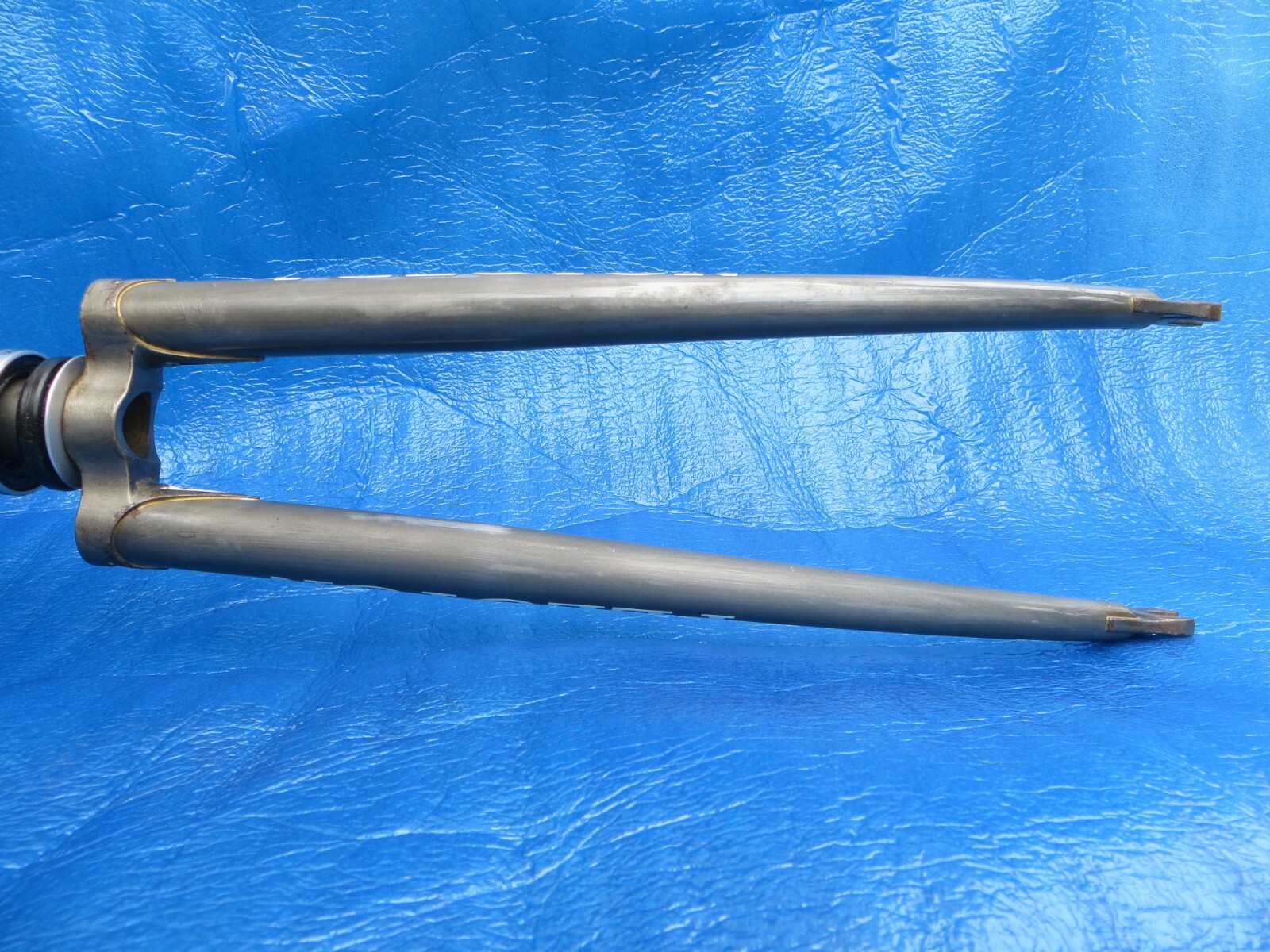 Peloton 1 Inch Front Fork 158mm Steering Column + Shimano Dura Ace NJS Headset