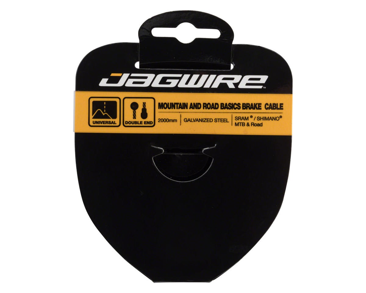 Jagwire Basics Brake Cable (Galvanized) (Double-Ended) (Road & Mountain) (1.6mm)
