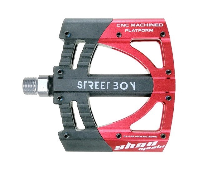 Aluminum Nylon Road MTB Mountain Bike XC Bicycle Pedal Flat Pedals 3 Bearings