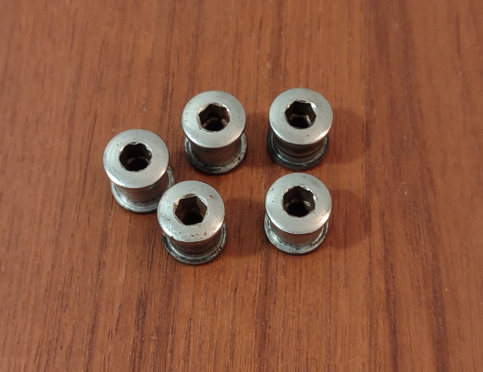 Vintage SR Bike Double Chainring Bolts