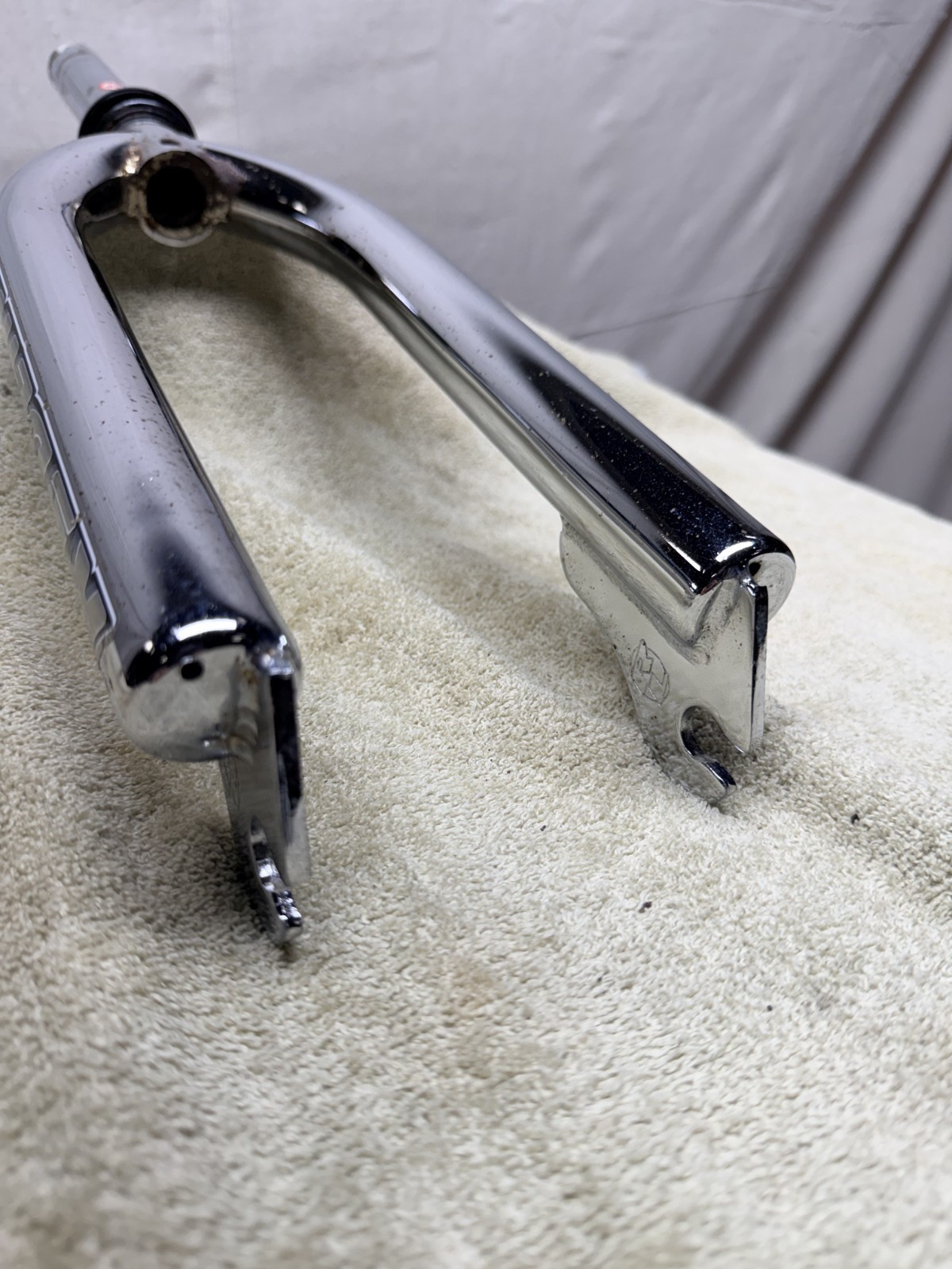 Mid School BMX 2000 Redline 1 1/8in Threadless Forks 20in – Chrome – 8/10 Clean
