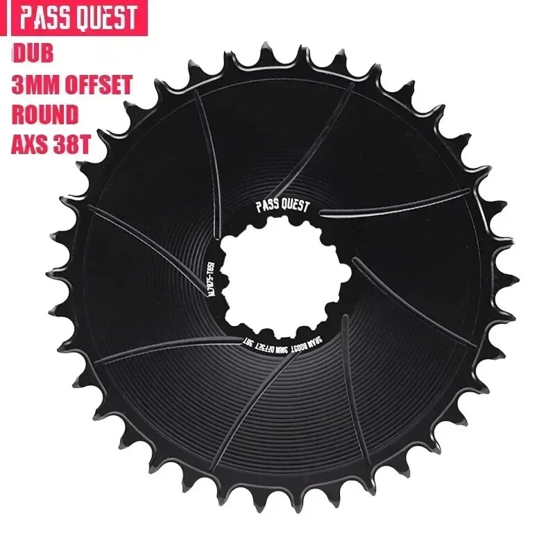 3mm Offest Direct Mount Chainring for 12 Speed Norrow Wide Teeth Chainwheel