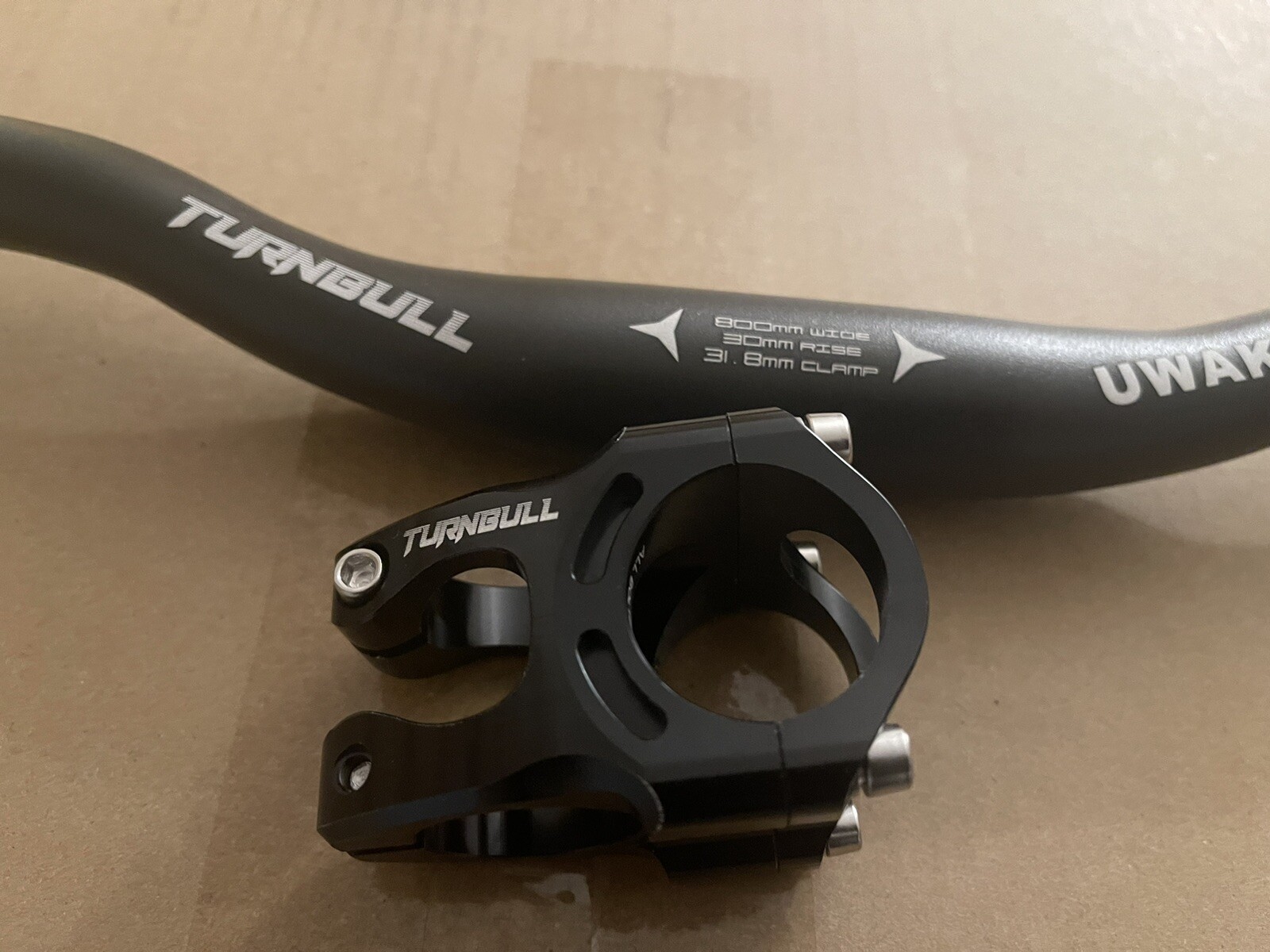 Turnbull Riser Bar 800 With Short Stem 35 mm Length New Takeoff