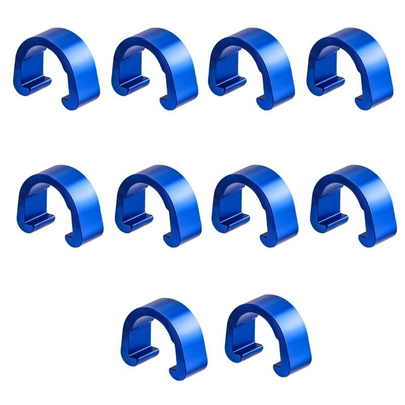 10PCS Bike Brake Cable Housing Clips C-Clip Guide for MTB Road Bi