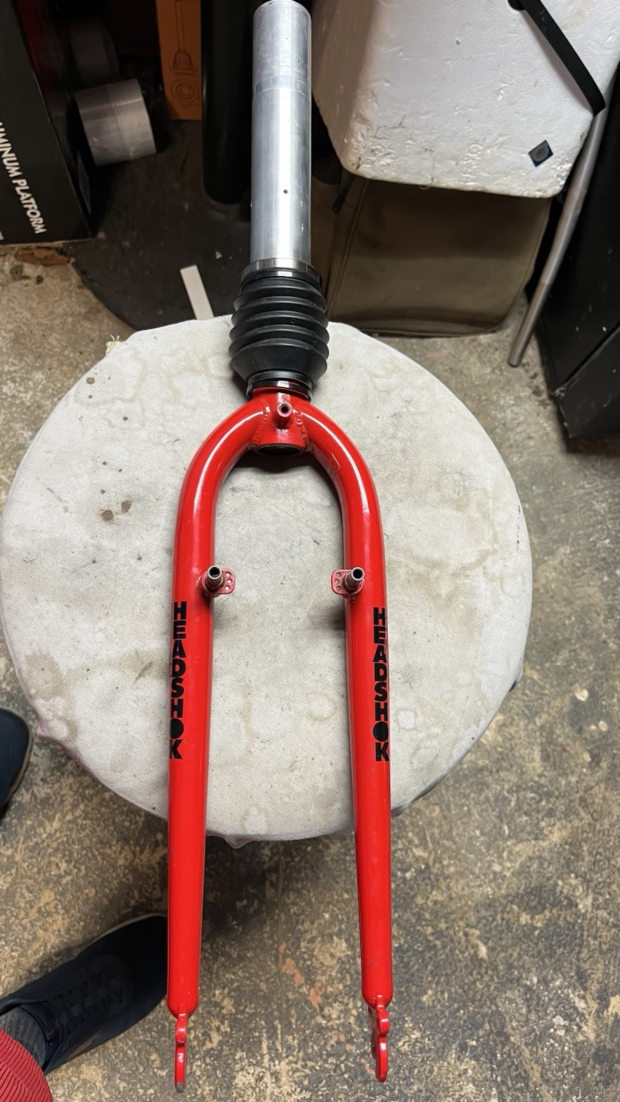 Cannondale Headshock Red 26″ Rim Brake 1.5″ Mtb Fork