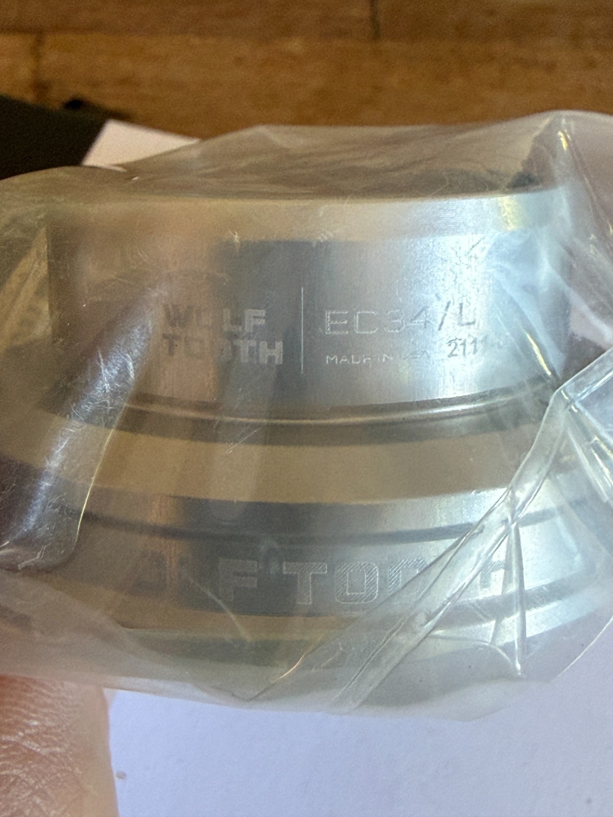 Wolf Tooth Performance Headset – EC34/30 Lower, Raw Silver