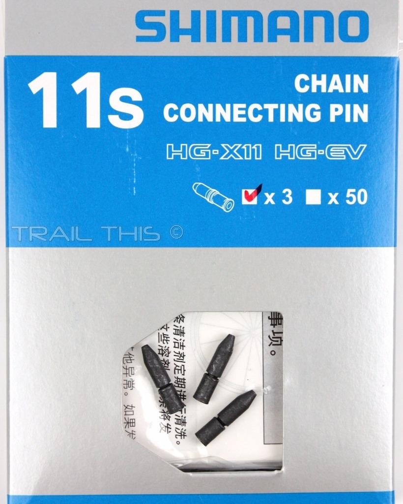 3 Shimano 11 Speed Chain Pins fits Ultegra Dura-Ace Three-Pack Connecting