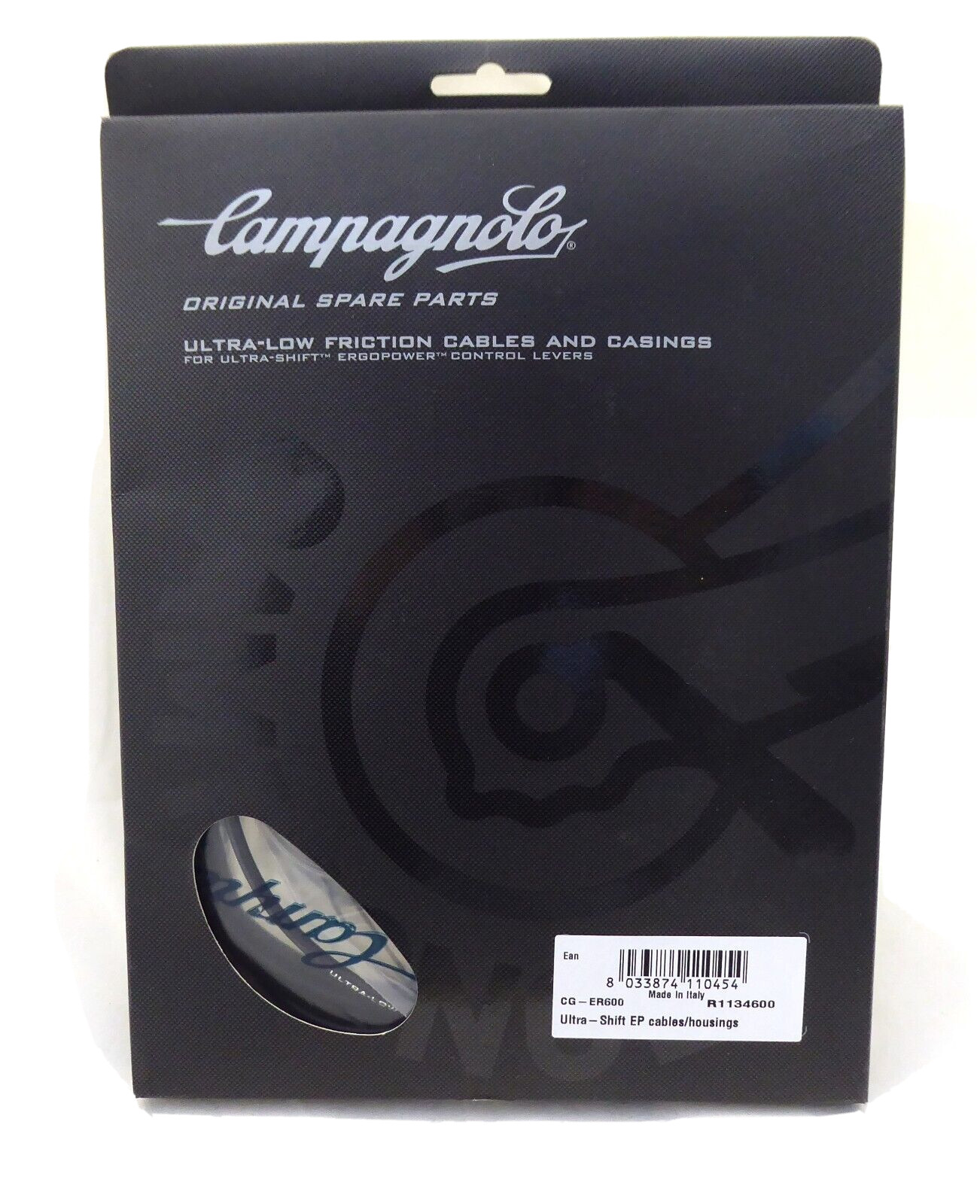 Campagnolo ErgoPower UltraShift Bike Brake/Shifter Shift Cable/Housing Set Black