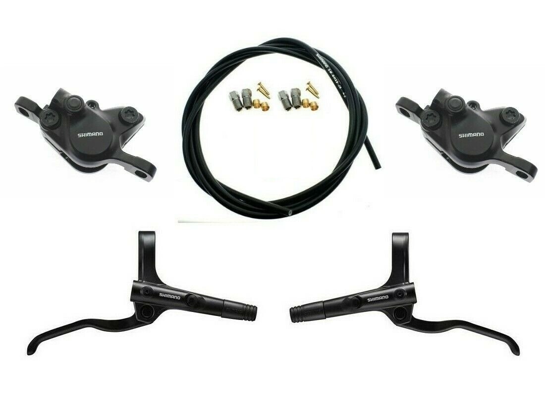 Shimano BL-MT200 BR-MT200 Front & Rear Hydraulic Disc Brake Set For Flat Bar RB