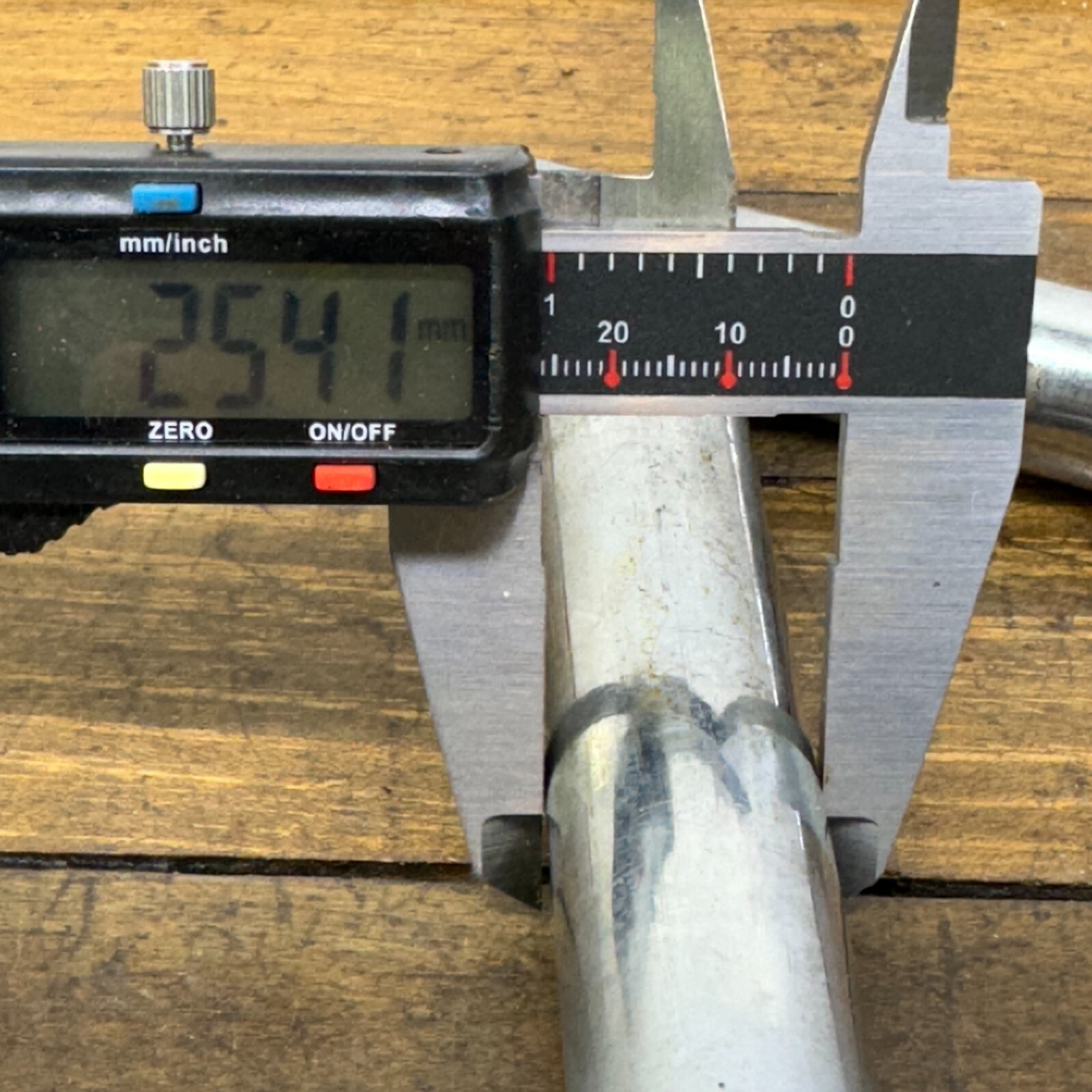 Lucky 7 Seatpost Prewar Seven Vintage Steel Bike Post Torrington T Stamp 25.4