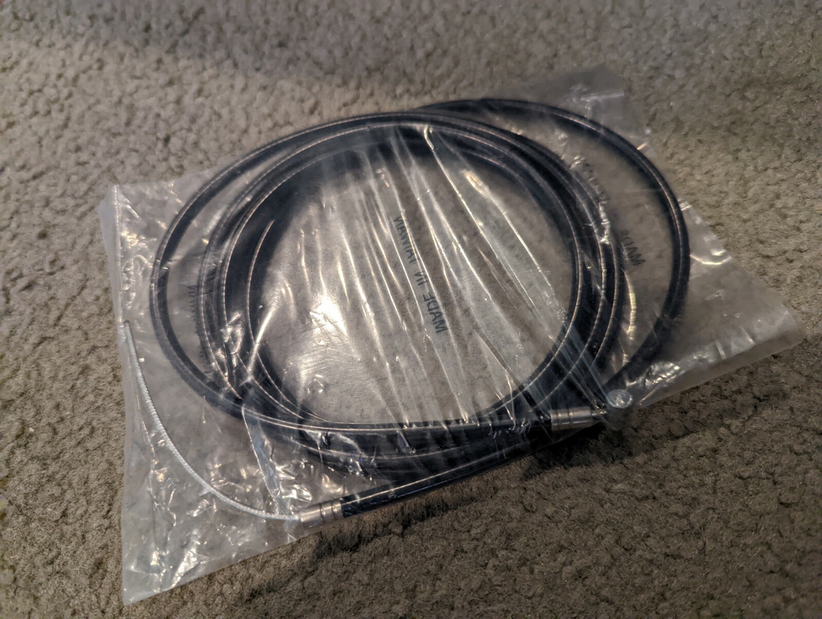 NEW BLACK BRAKE CABLE FOR BICYCLE HAND BRAKES(MOST COLORS)