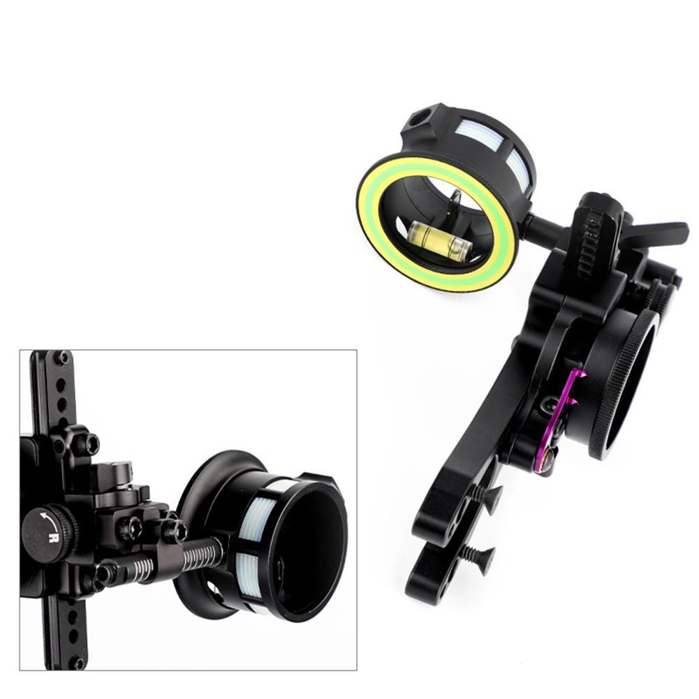 Bow Sight Pulley Sight Mechanical Quick Adjustment Fine Tune Horizontal