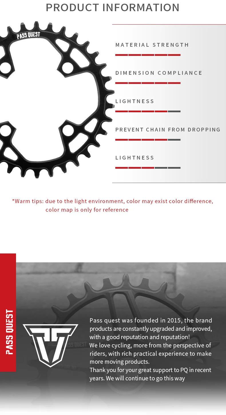 82BCD Narrow Wide Chainring 28T 30T 32T 34T 36T for MTB Bicycle Crankset