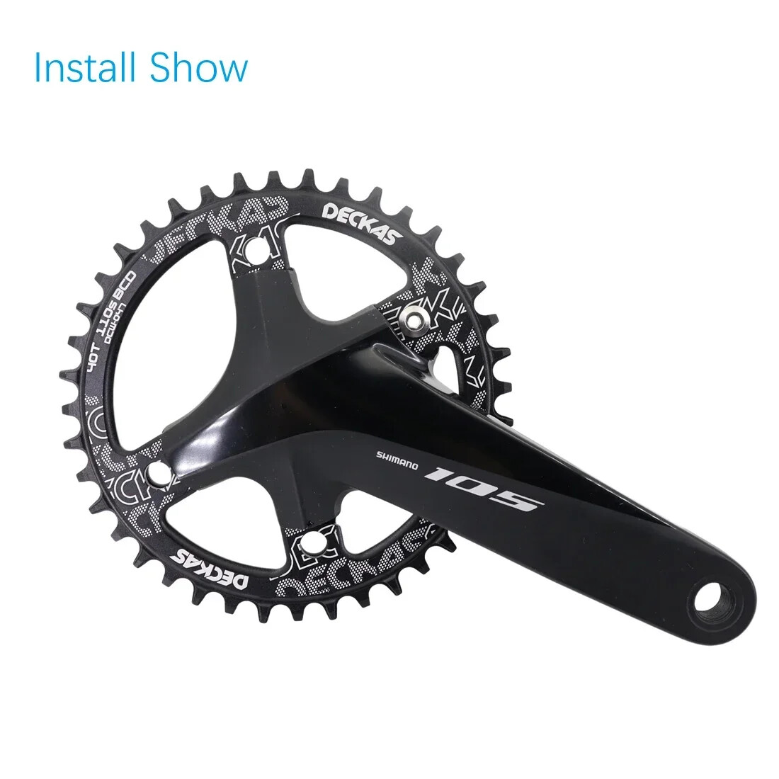 Deckas Road Bike Chainring 110bcd 9 10 11 12s R7100/R8100/R9200