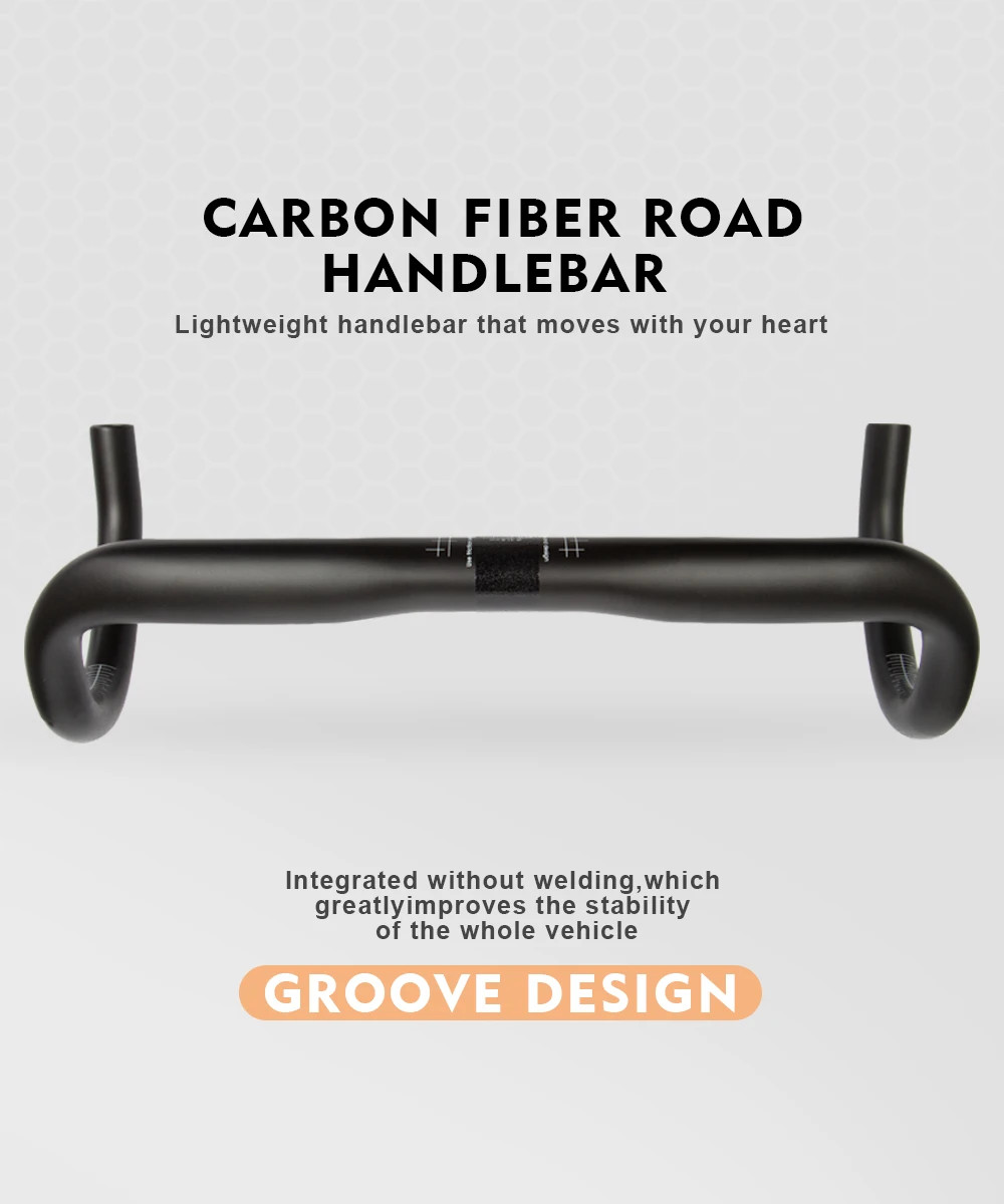 Carbon Road Bike Handlebars 380/400/420/440mm 31.8mm UD Matte/Glossy Drop Bars
