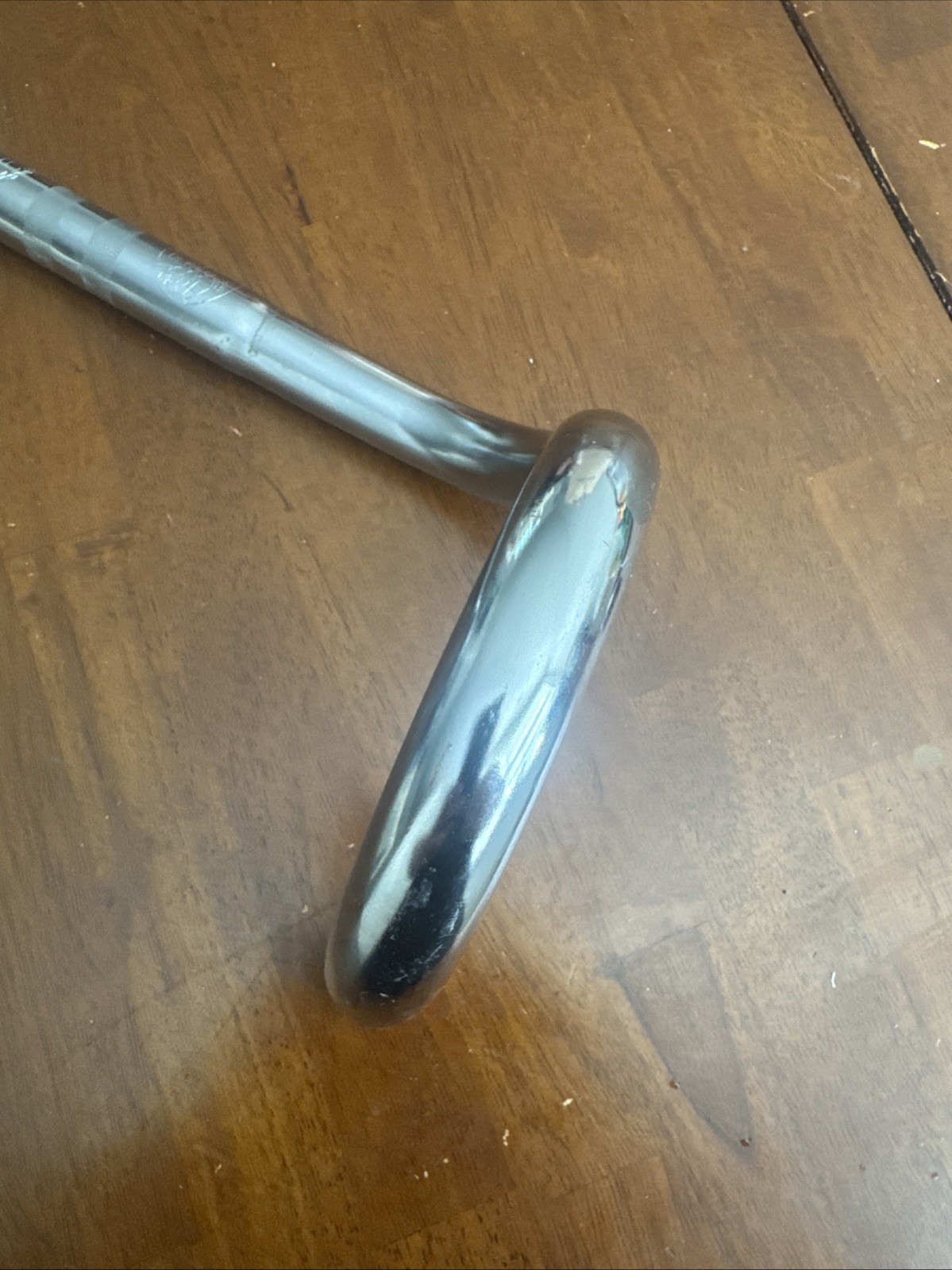 Vintage Fuji Nitto OLYMPIADE 112 Drop Handlebar 390 25.4 Clamp Silver Japan