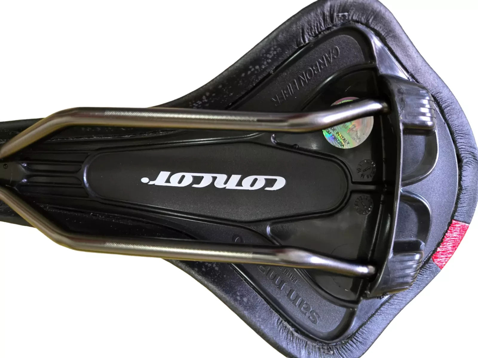 Selle San Marco Saddle Concor Carbon base 278mm 134mm Road bike Black Red 190g