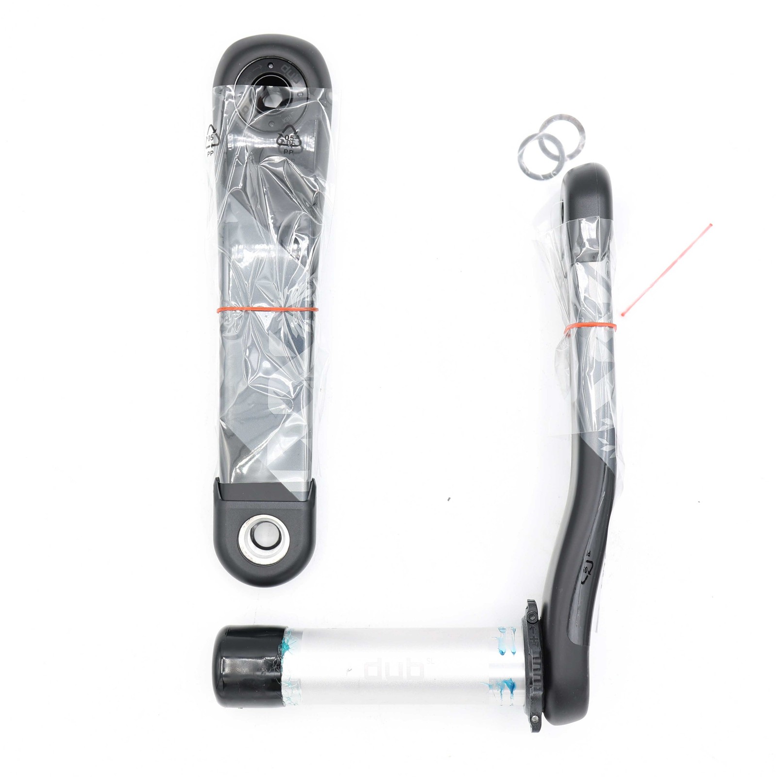 SRAM XX1 Eagle DUB 8-Bolt Crank Arm Set 175mm Lunar Grey