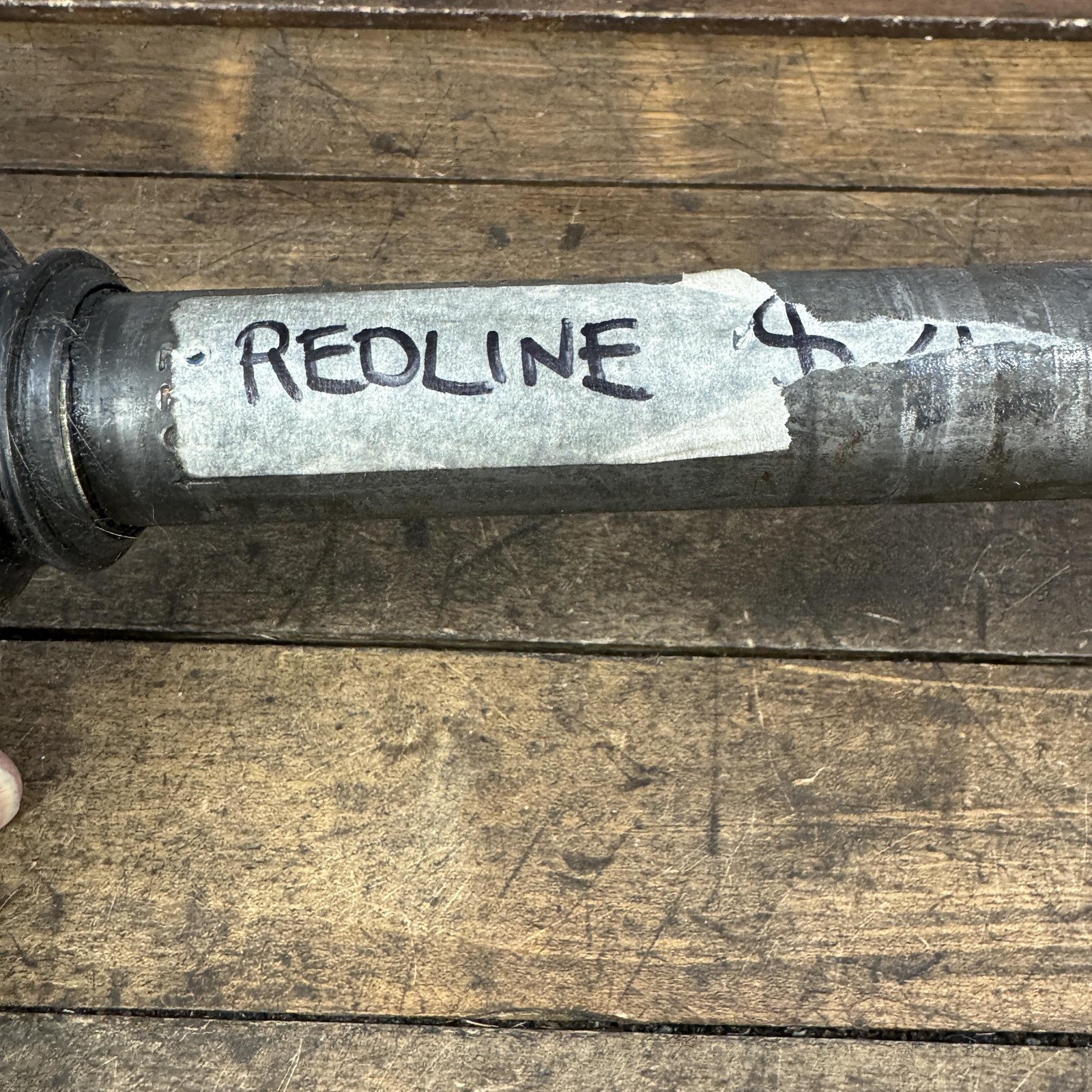 RedLine BMX Fork 20in x 1 1/8 Threadless Black Steel Race Bike