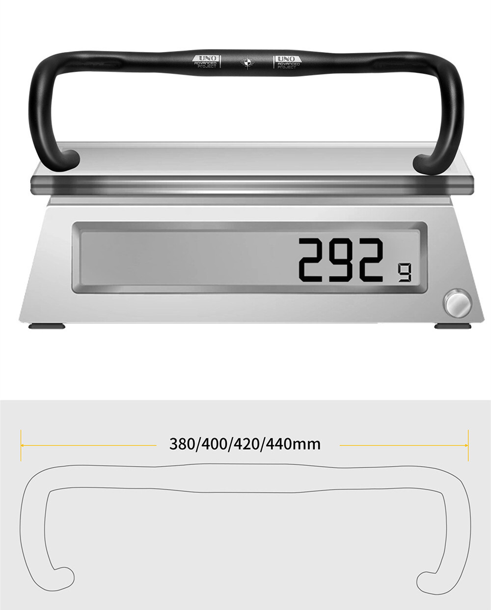 Ultralihgt Aluminum Handlebar External Cable Road Bike Drop Bar 31.8*380-440mm