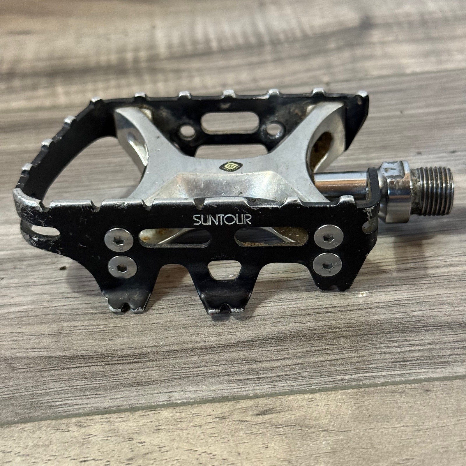 Vintage Suntour XC Pro WTB Grease Guard Pedals 9.16