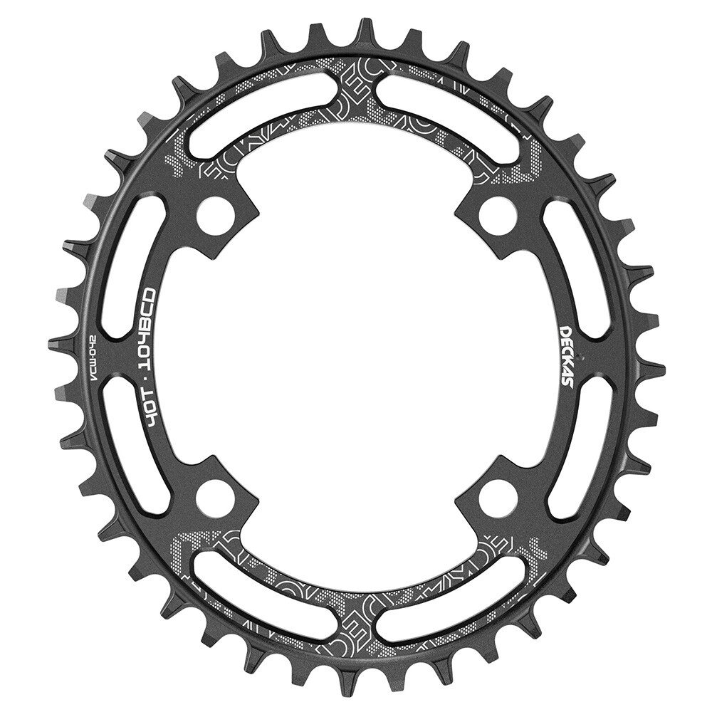 DECKAS 104BCD MTB Round Oval Narrow Wide Chainring 30 32 38 46 48 52T Chainwheel