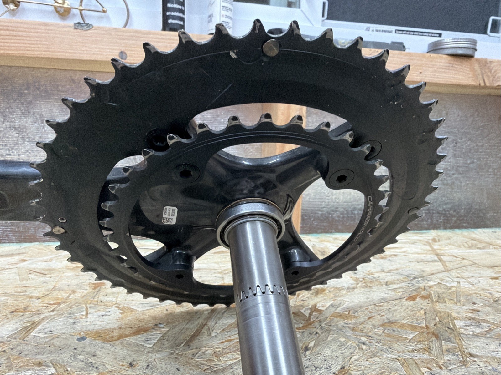 Campagnolo UT Super Record Carbon Crankset 172.5mm 12 Speed 36/52T 172.5 52/36